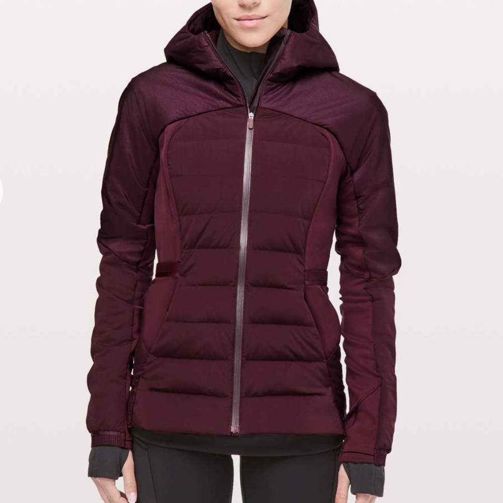 ⭕️ Lululemon Down For It All Jacket Dark Adobe ⭕️